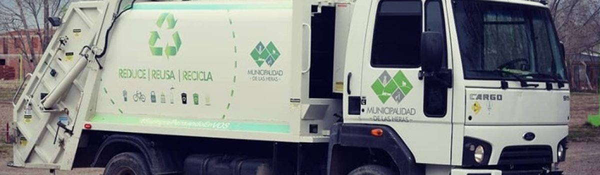 camion recolector reciduos recilcdos