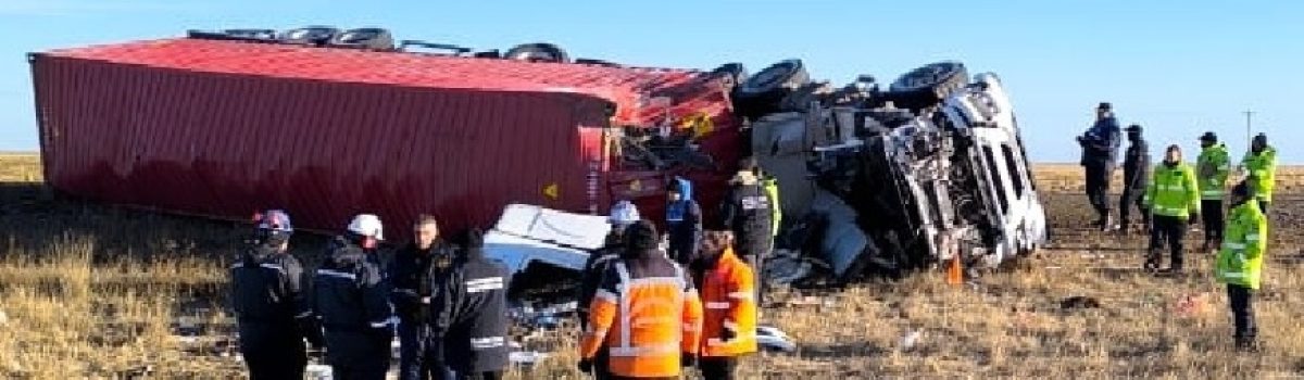 camion volcado tragedia