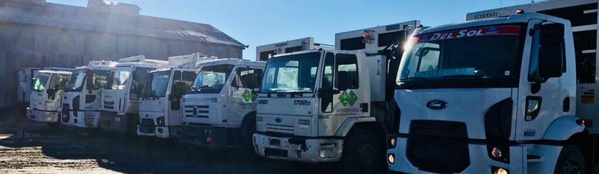 camiones de basuras muni