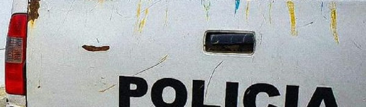 camioneta de la policia