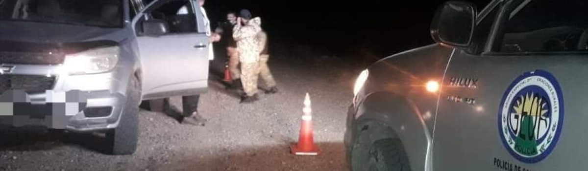 camioneta detenido arma droga 2020