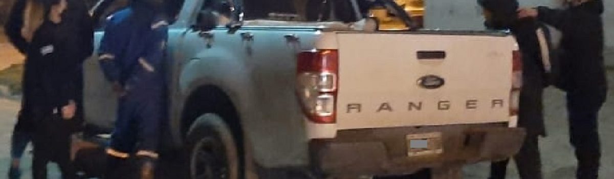 camioneta robada PT detenidos
