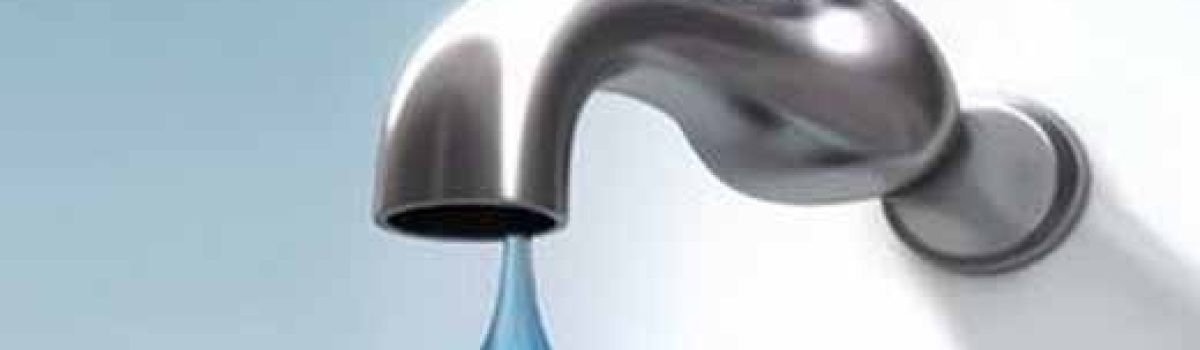 canilla con gota