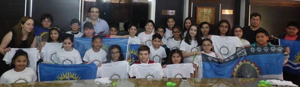 carambia con niños plaza