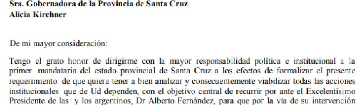 carta soloaga a la gobernadora energia carta soloaga a la gobernadora energia