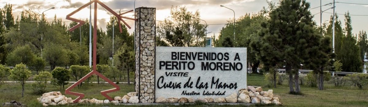 cartel Perito Moreno