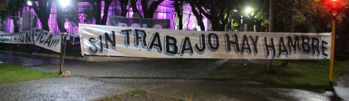 cartel desocupados de santa cruz