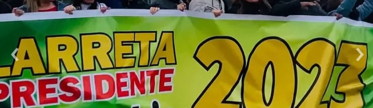 cartel josema y larreta