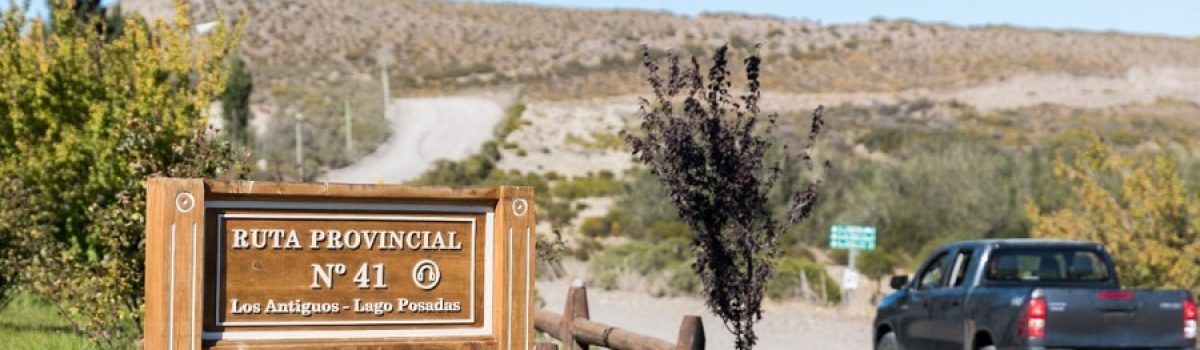 cartel ruta 41 los antiguos posadas