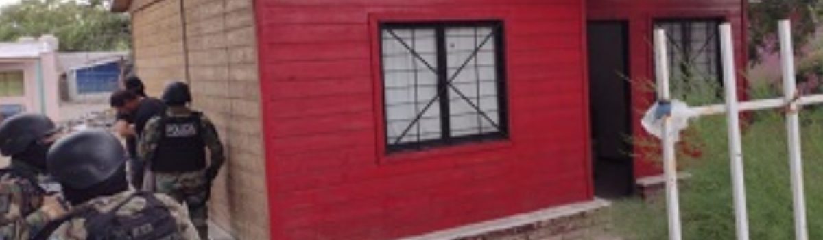 casa allanamiento PT fugado paisa