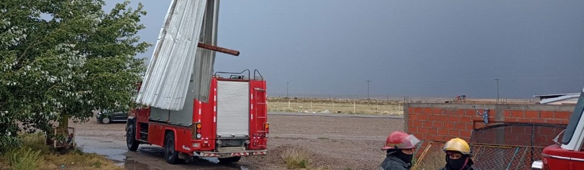 chapa en cable bomberos