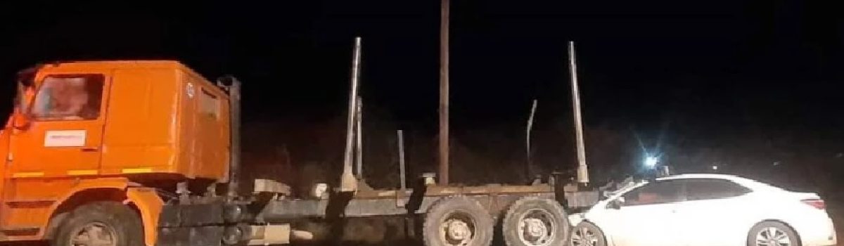 choque R3 en Tierra Fueg auto camio