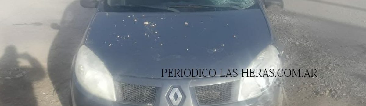 choque auto moto sarmiento ruta