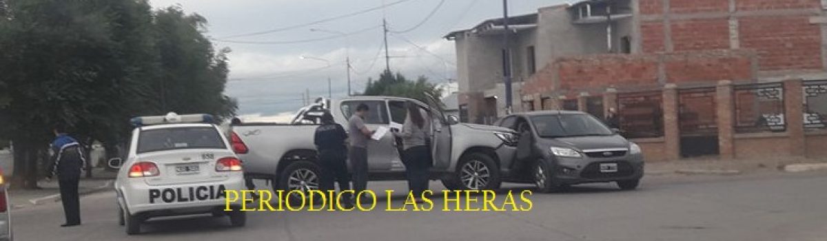 choque hilux y focus av rio turbio