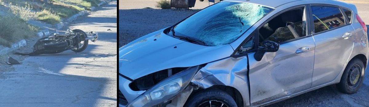choque motociclista muerto