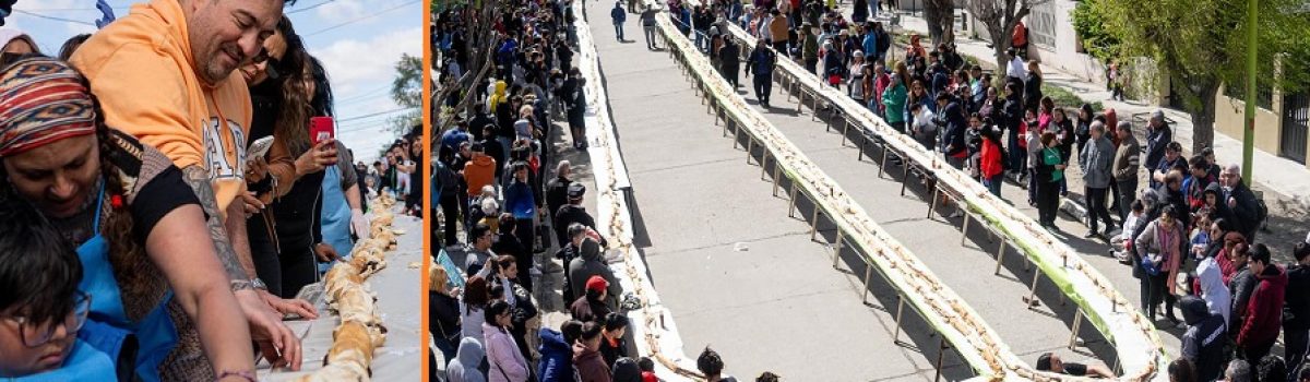 choripan mas largo grnde del mundo