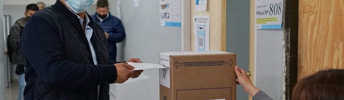 cluadio vidal votando 2021