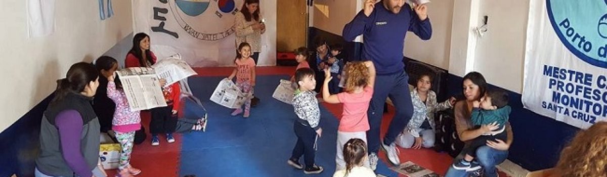 club depo niños jugando