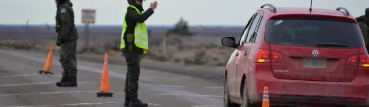 control gendarmeria ruta PT