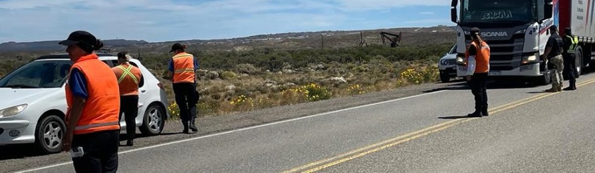 control transito ruta