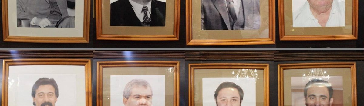 cuadros intendentes de Las Heras