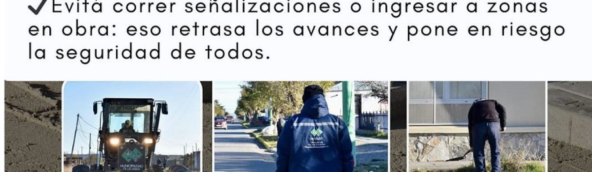 cuidado con trabahjador munici