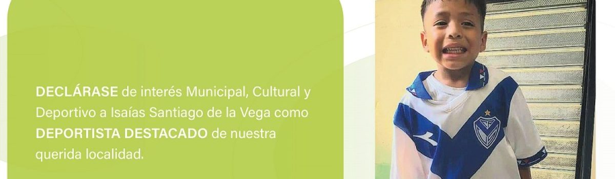 declarado Isaias vega deporte HCD