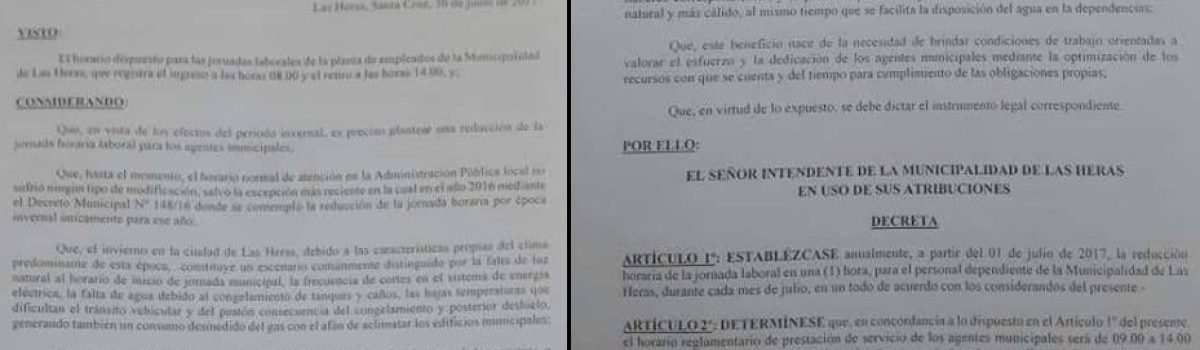 decreto horario invernal