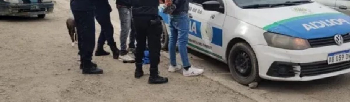delincuente detenido enb CR botella