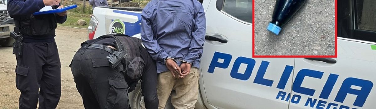 detenido x incendios en el bolson