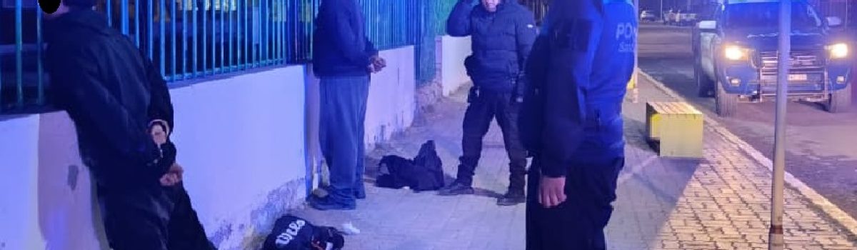 dos detenidos corralon