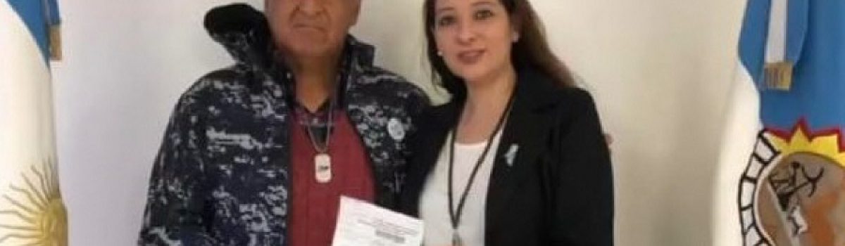 edilio flores ex combatiente de malvinas y maribel guardo