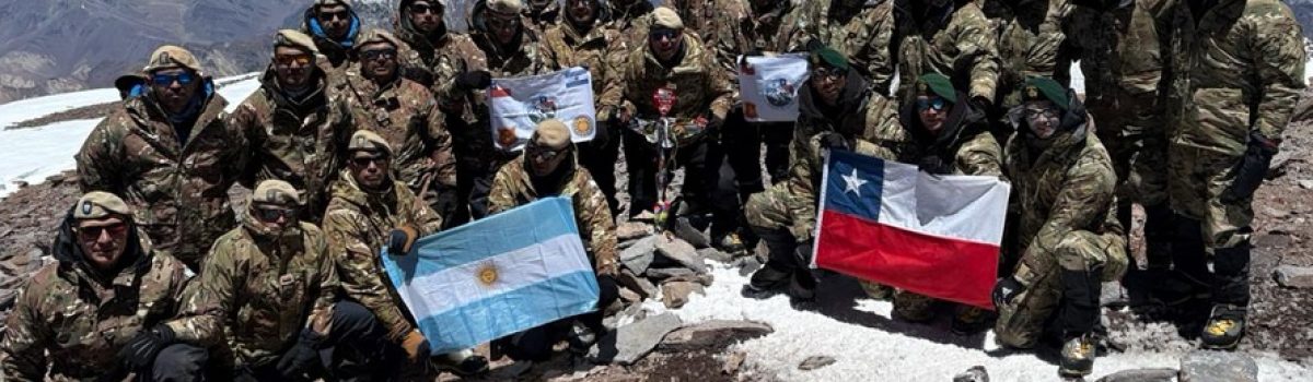 ejercito Arg Chil aconcagua 2026