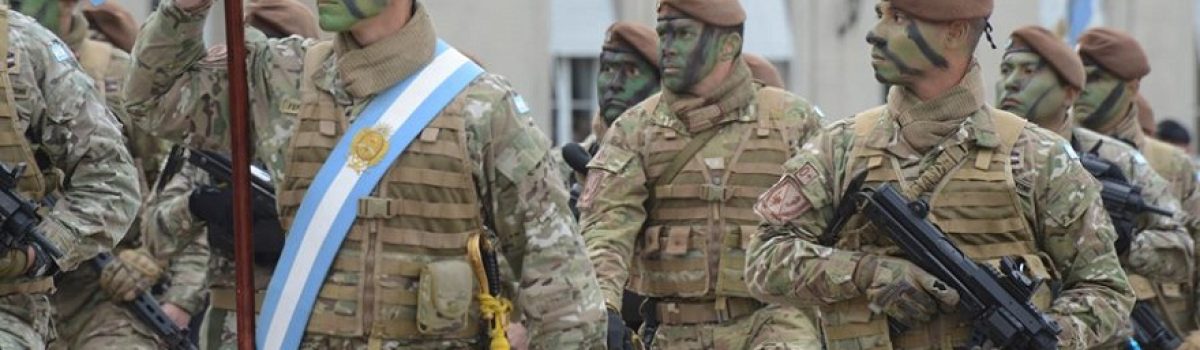 ejercito argentino bandera desfile