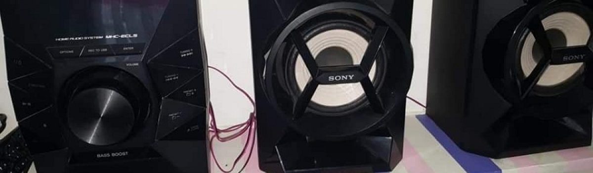 equipo de musica sony robado Epp3