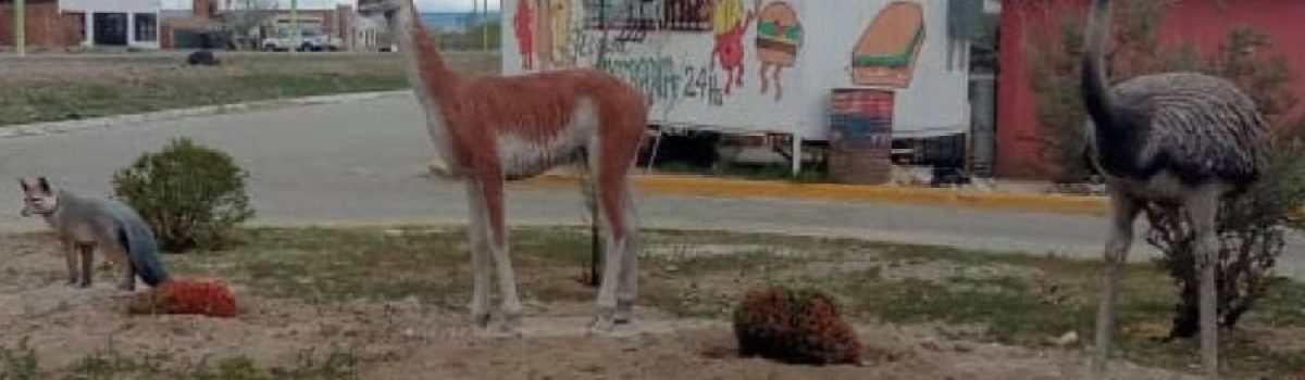 escultura animales estepas