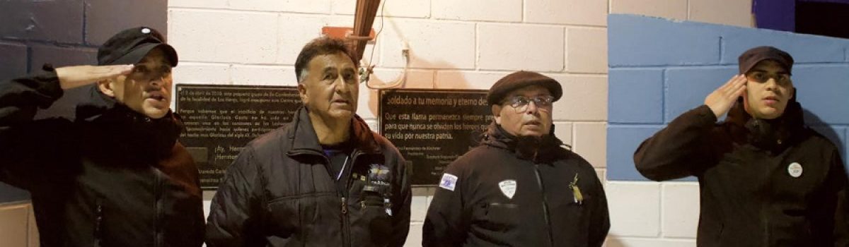 ex combatientes de malvinas Vigilia