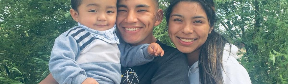 familia colque bebe