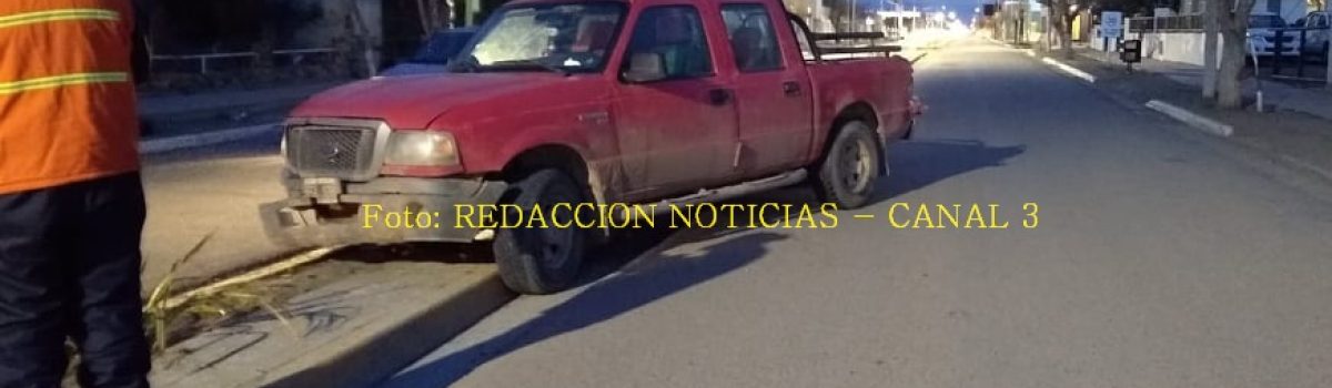 fird camioneta roja chileno centro choque