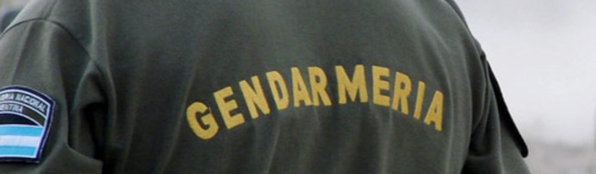 gendarme espalda