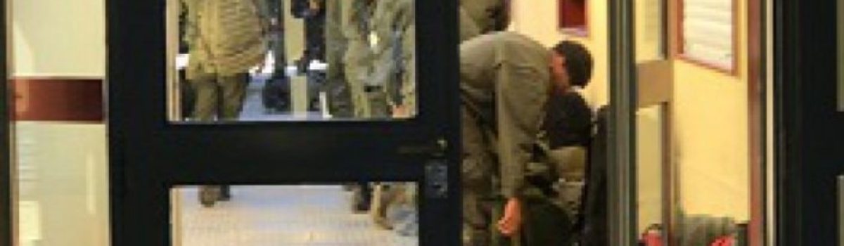gendarmes desalojados