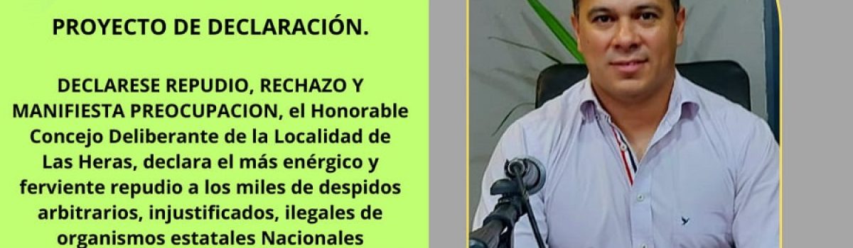 gomez rechazo despidos