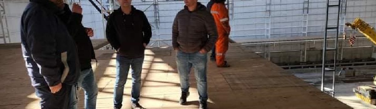 guenchenen en polideportivo en R Gallegos