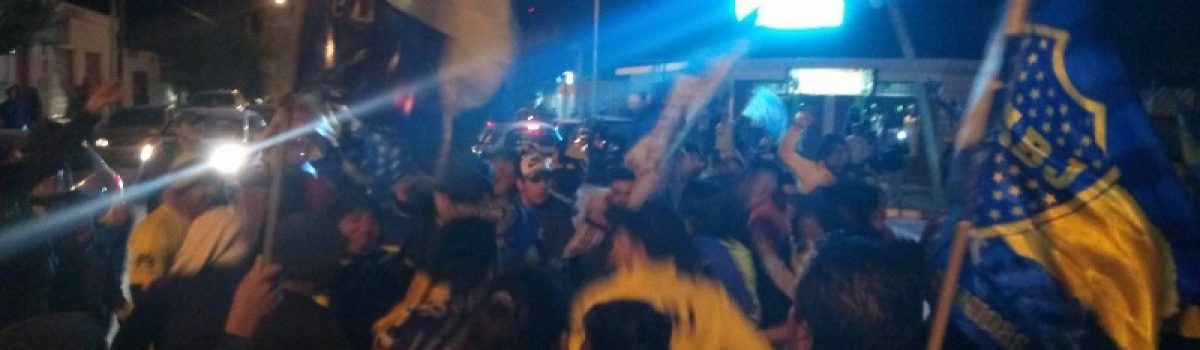hinchas de Boca centro
