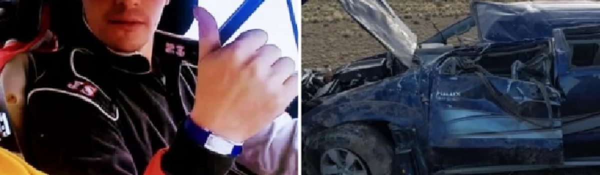 hombre grave tras vuelco