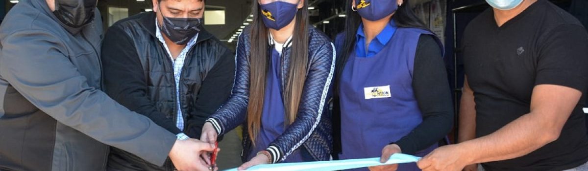 inauguracion textil Vidal carambia Guenchenen