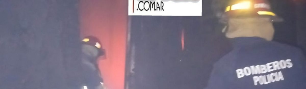 incendio bombero en ramos mejia