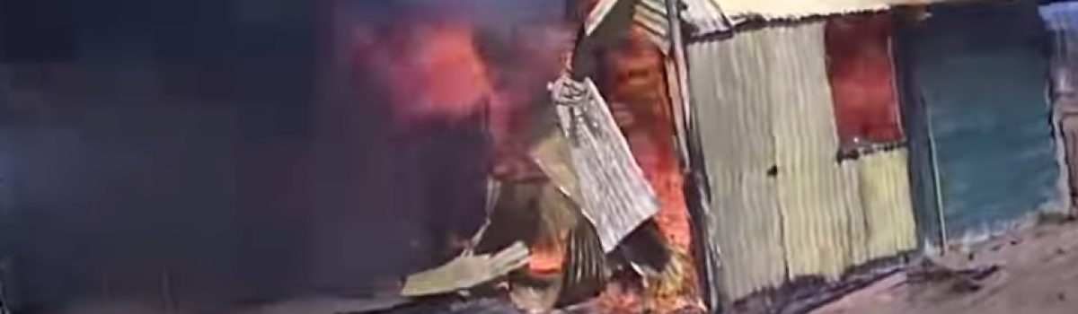 incendio en nel b calafate septi 2024