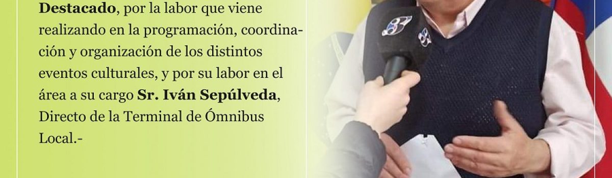 ivan sepulveda reconocen des HCD