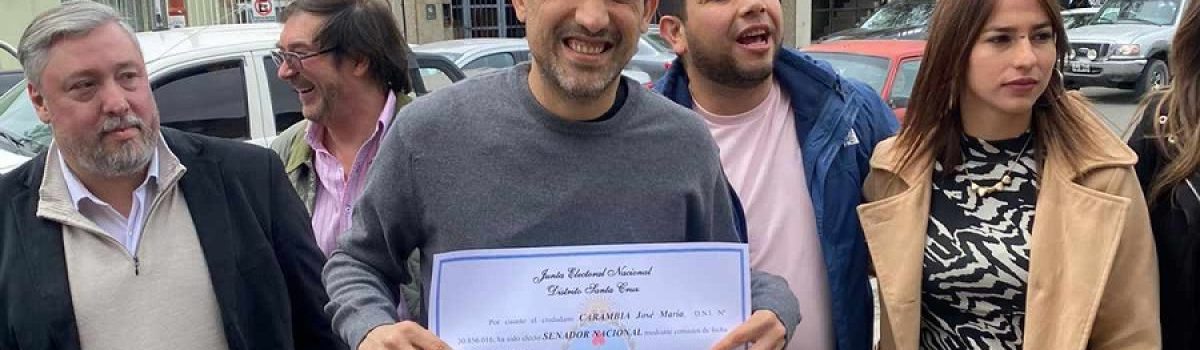 jose maria carambia certificado senador